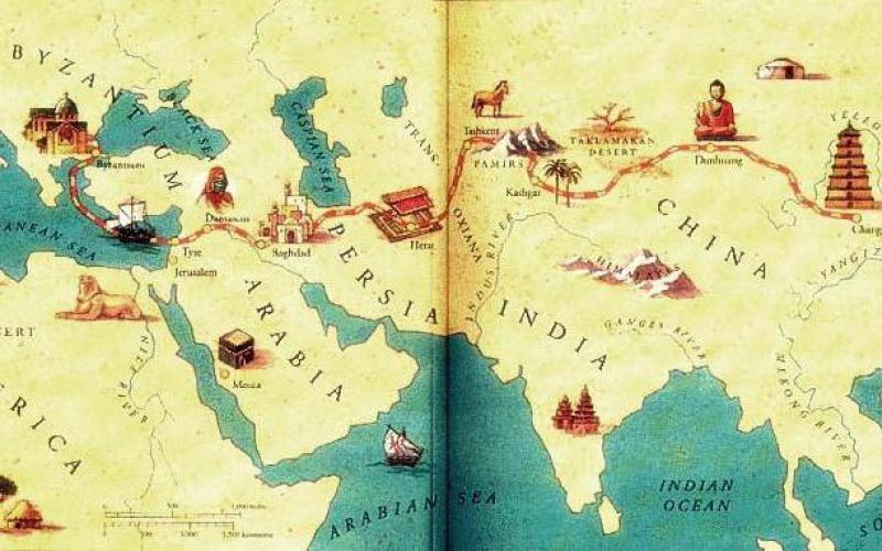 Маршрут построен: почему Шёлковый путь из Китая в Европу трудно проложить без России Как проходил шелковый путь на карте